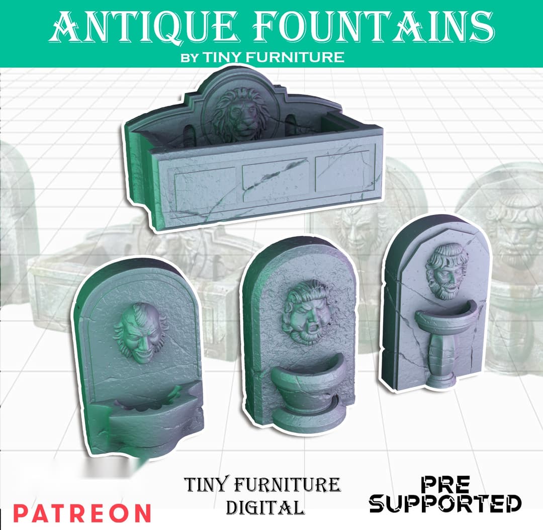 Antique fountains