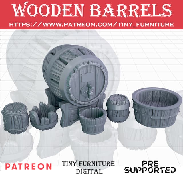 Wooden barrels