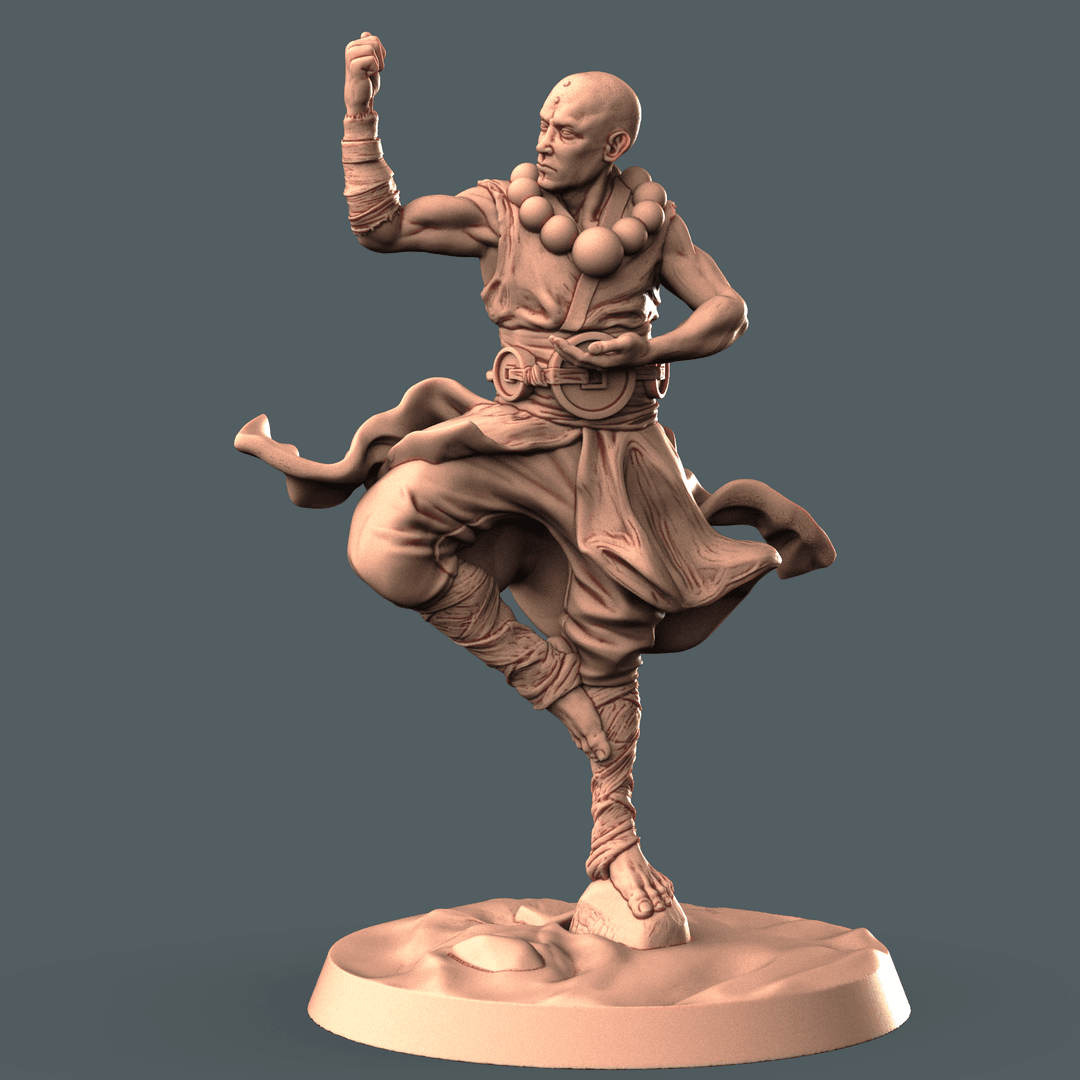 Male Monk Fighter