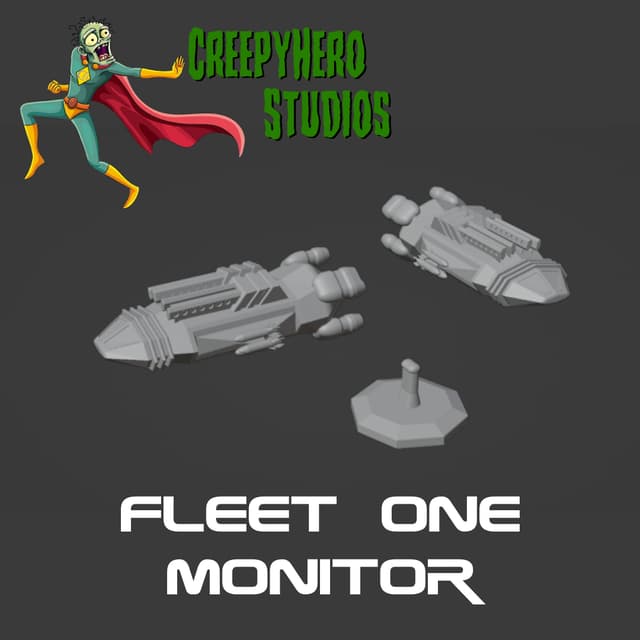 A Billion Suns Monitor Class Ship