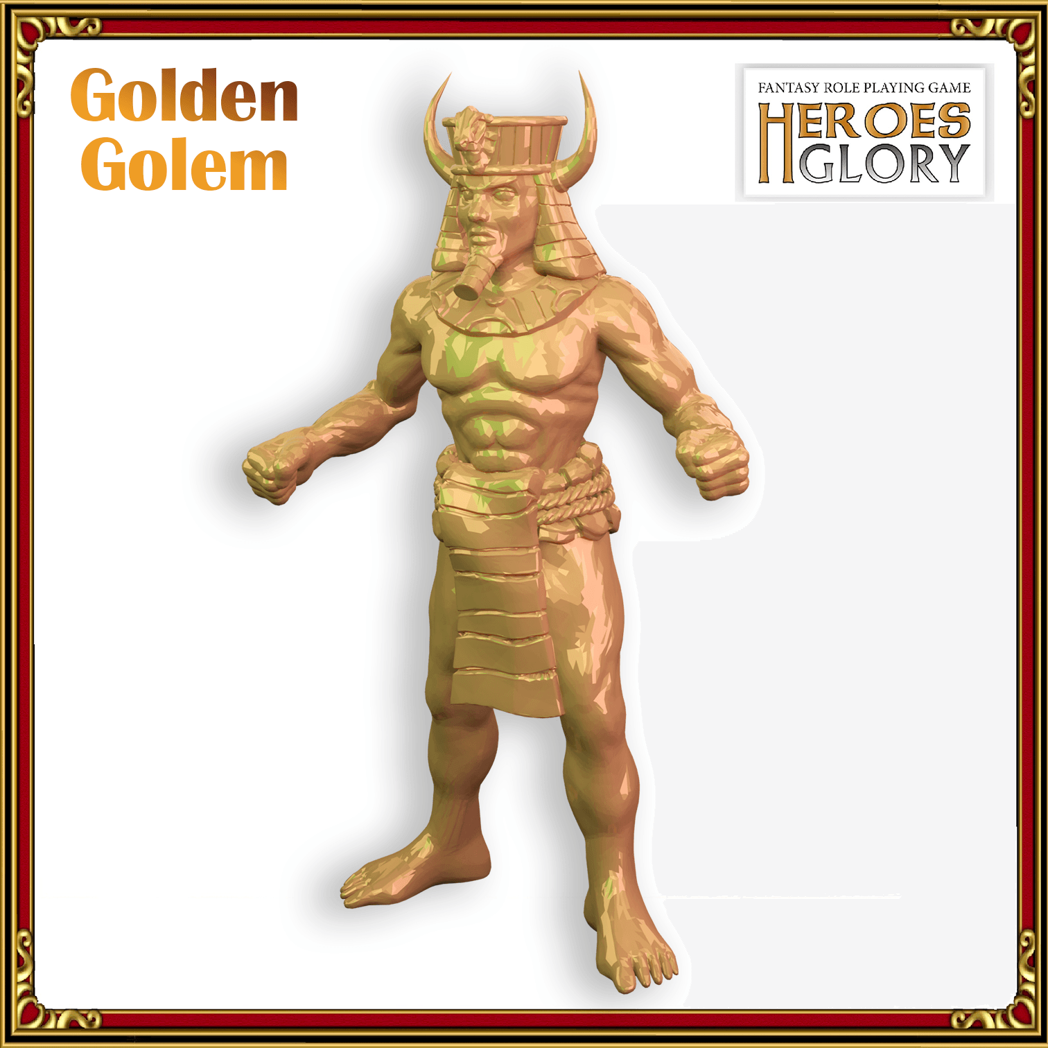 Golden Golem (Heroes Glory)