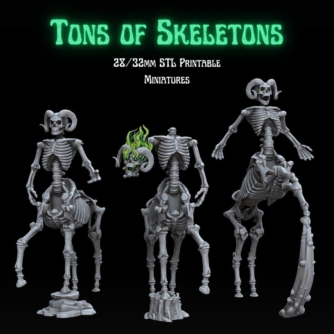 Tons of Skeletons: Undead Centaurs