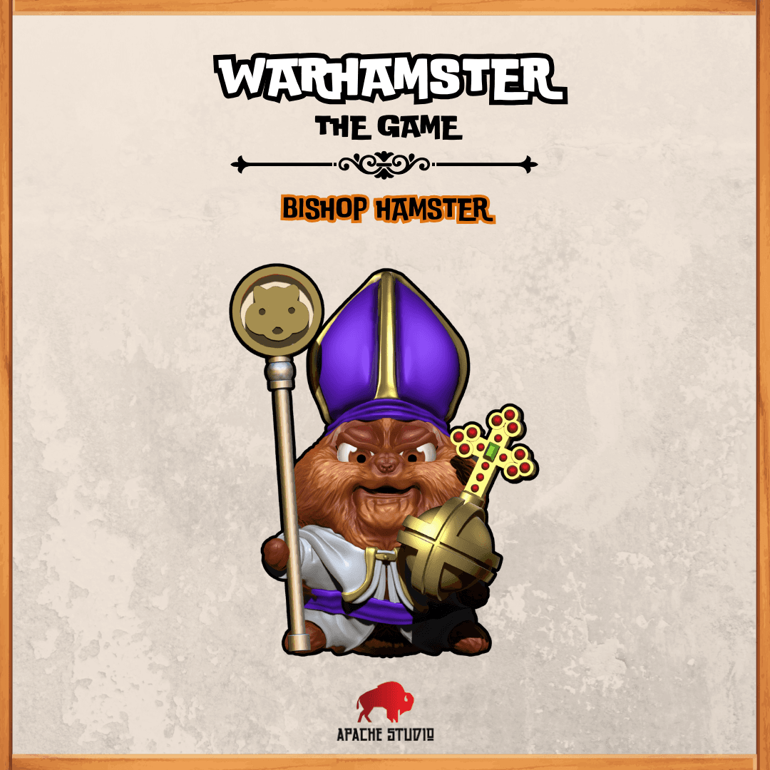 Warhamster The Game: Bishop Hamster