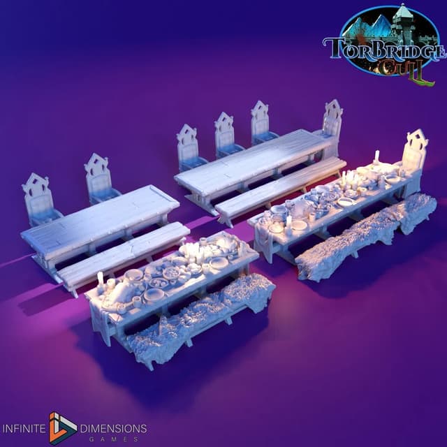 Medieval Banquet Furnishings