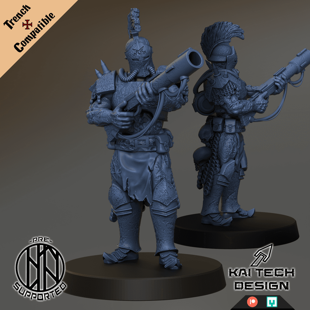 Heretics - Anointed Granade Launcher