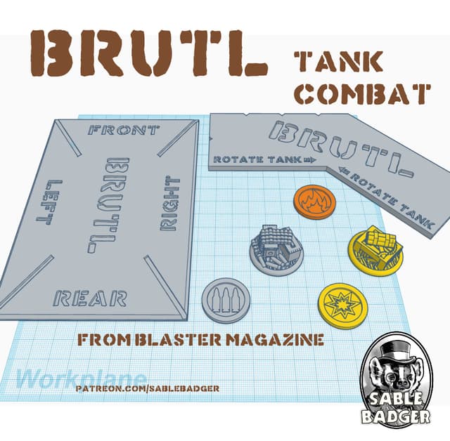 BRUTL - Templates, Base, and Tokens for the awesome tank game.