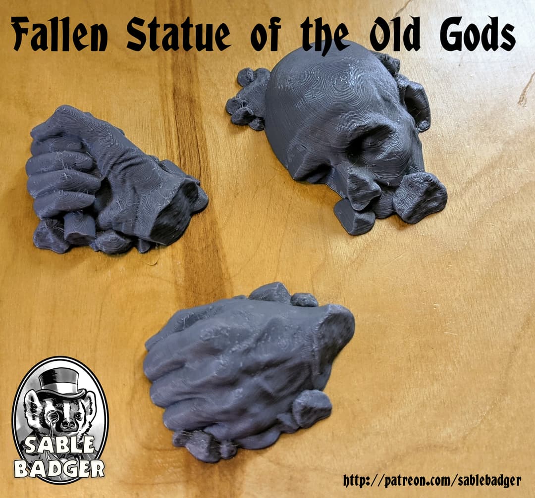 Fallen Statue of a Forgotten God