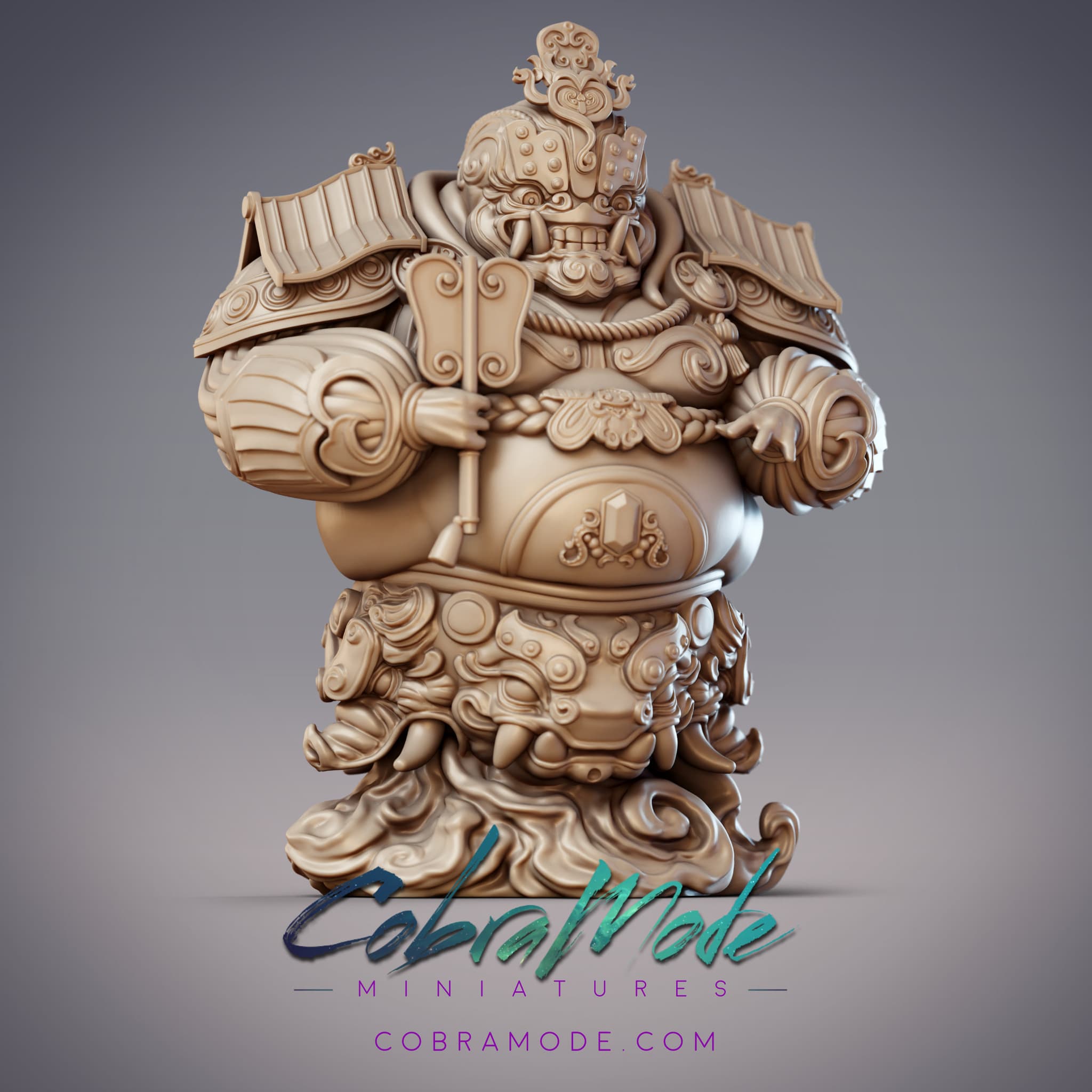 Animated Toad Golem - Command Post Tsukumogami (Pre-Supported)