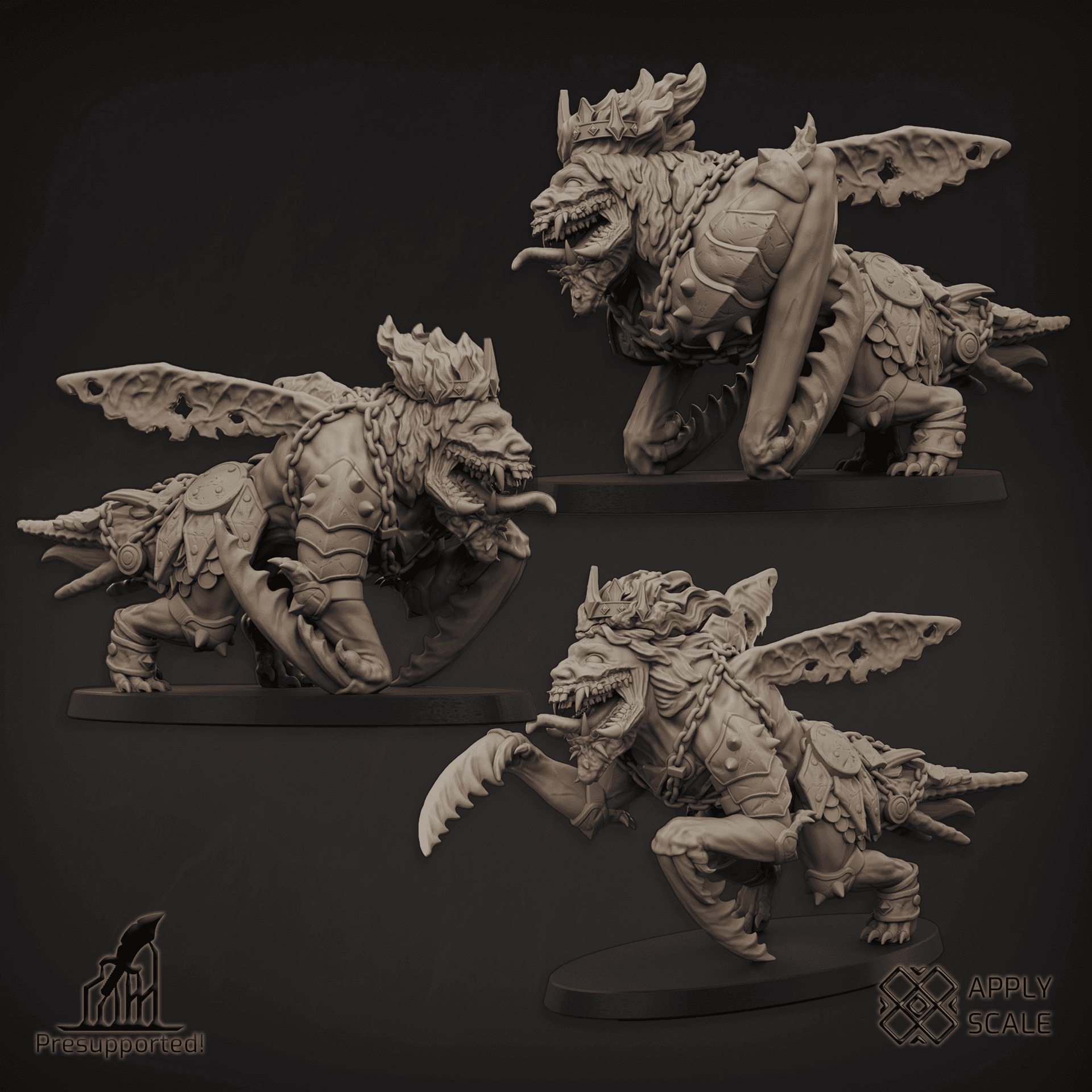 Hellborn Beasts Bundle - Grimdark Insectoid Monsters