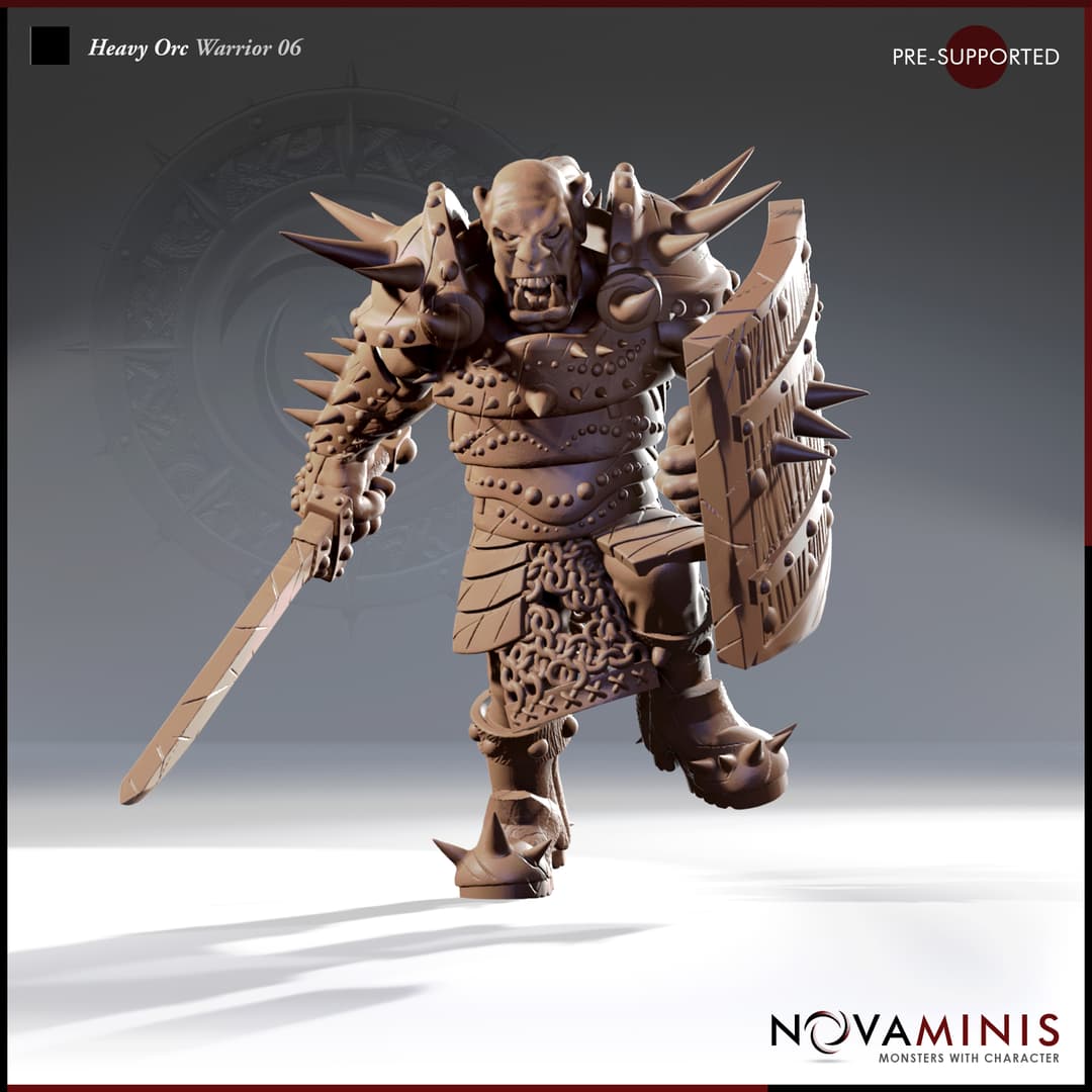Heavy Orc Warrior 06