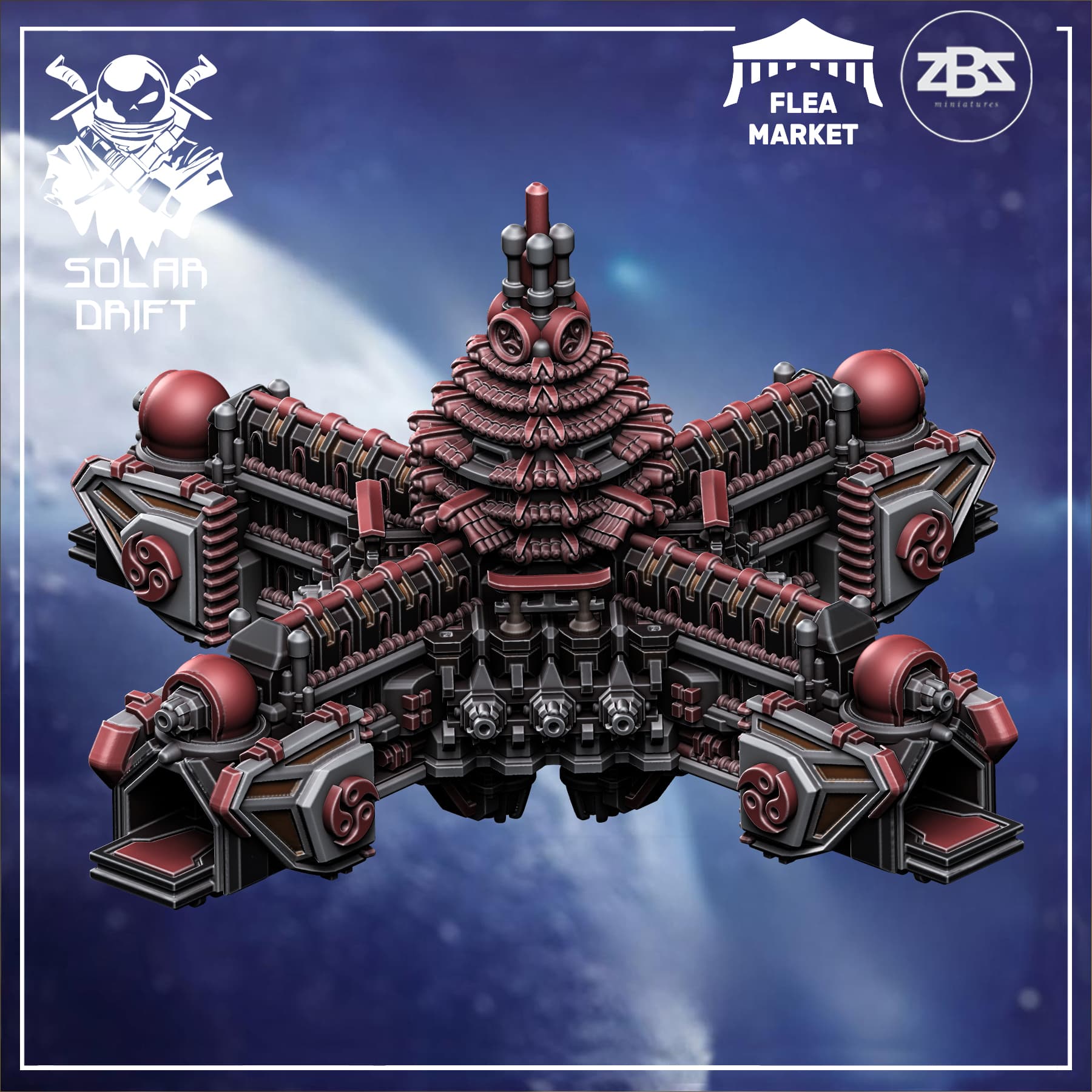 Manzu Ama Space Station (Solar Drift)