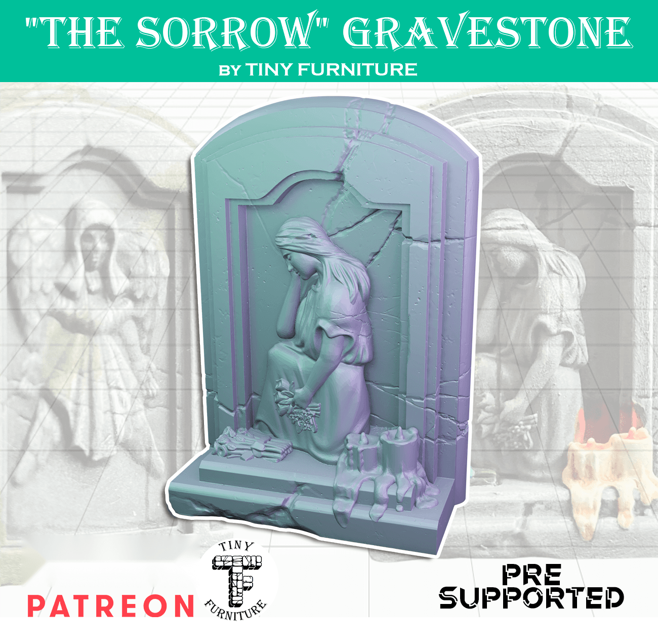 "The Sorrow" Gravestone