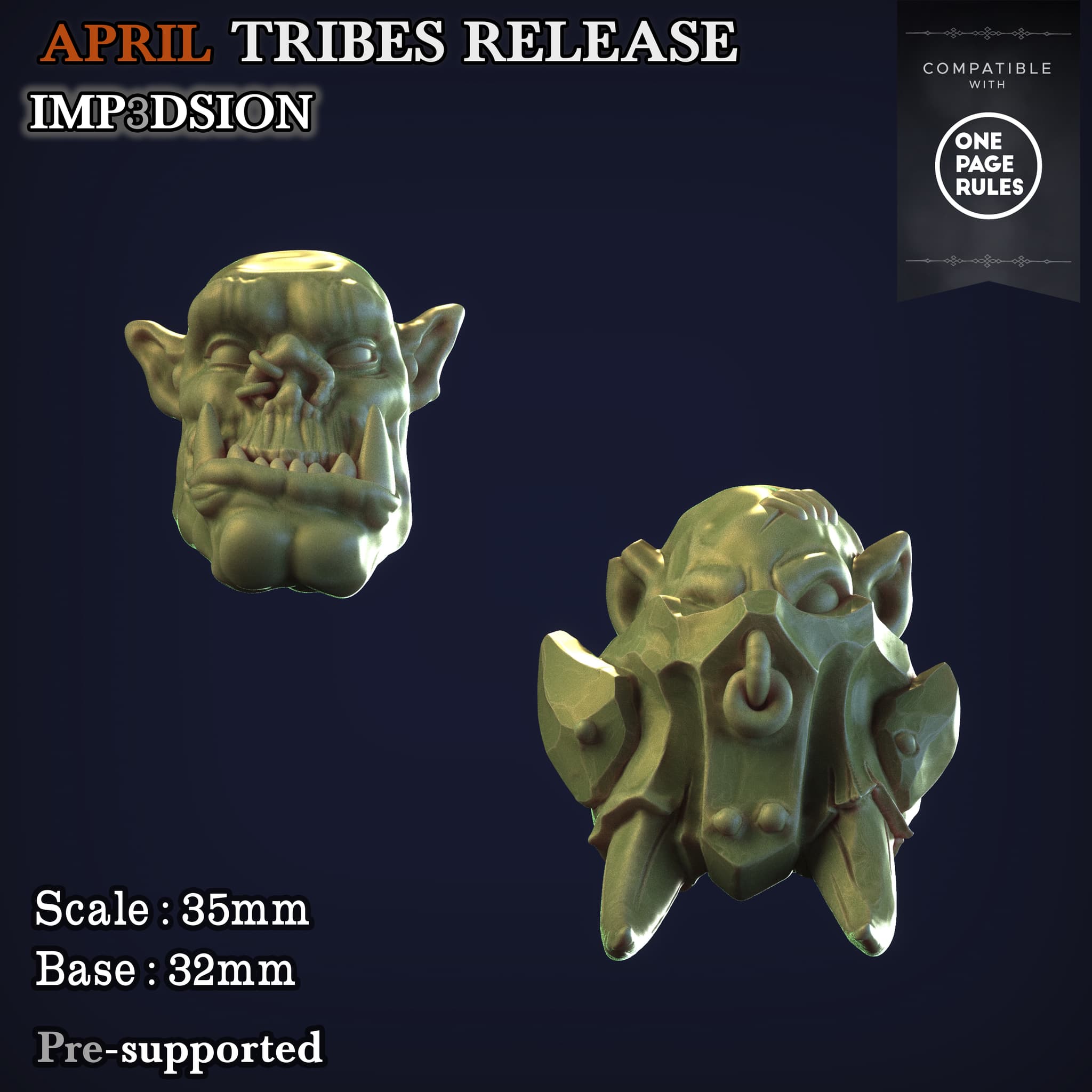 2 Heads Orkuz army