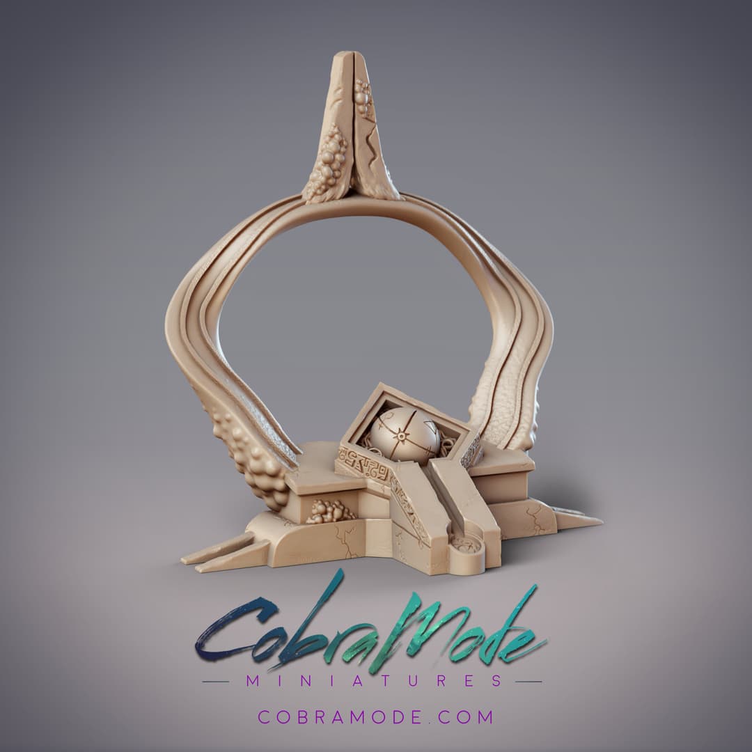 Corrupted Alien Shrine Scatter Terrain