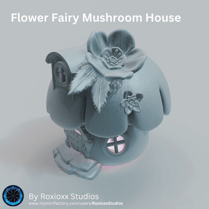 Flower Fairy Mushroom House 
