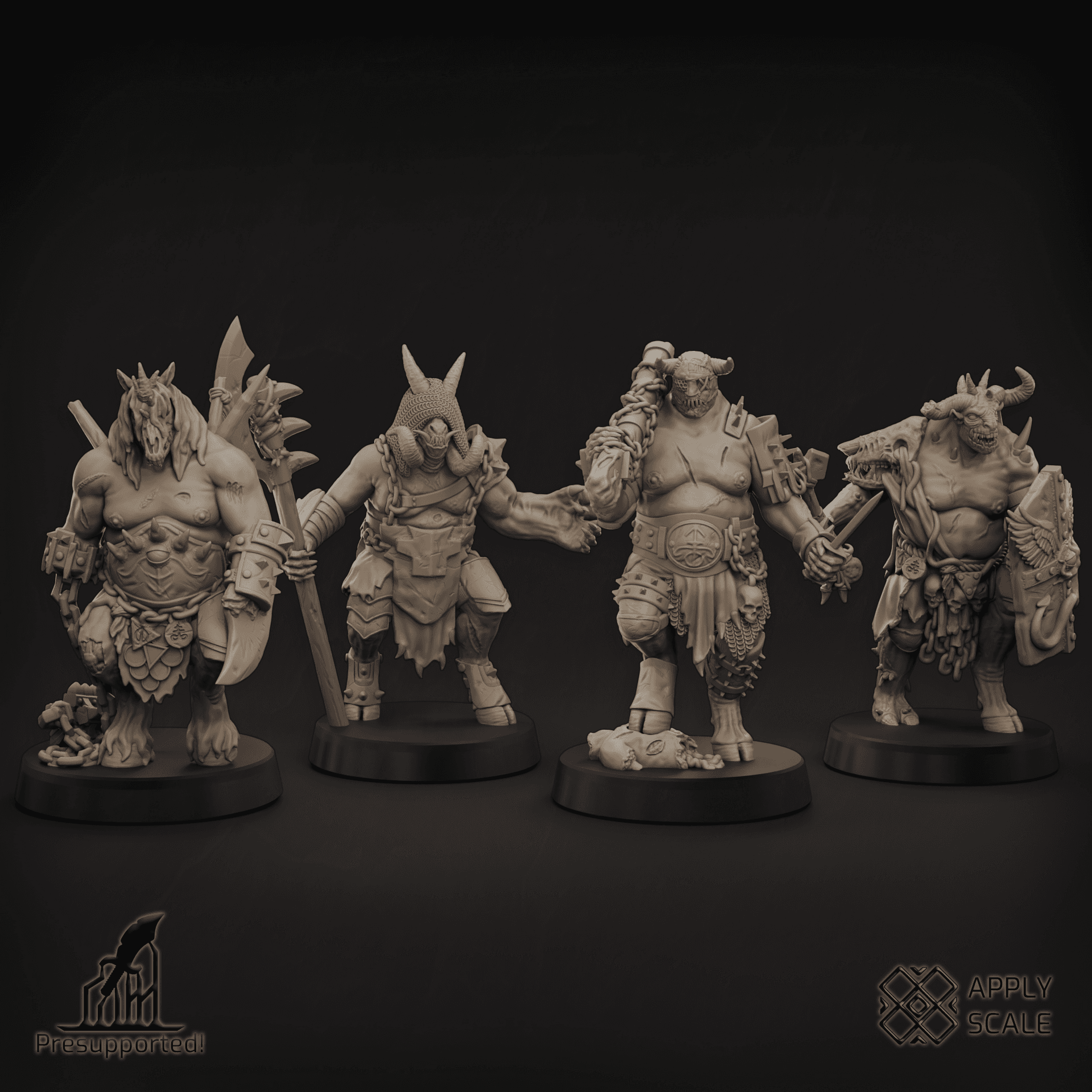The Court - Yoke Fiends Demon Warriors