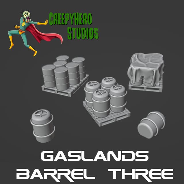 Gaslands Barrel Three Set