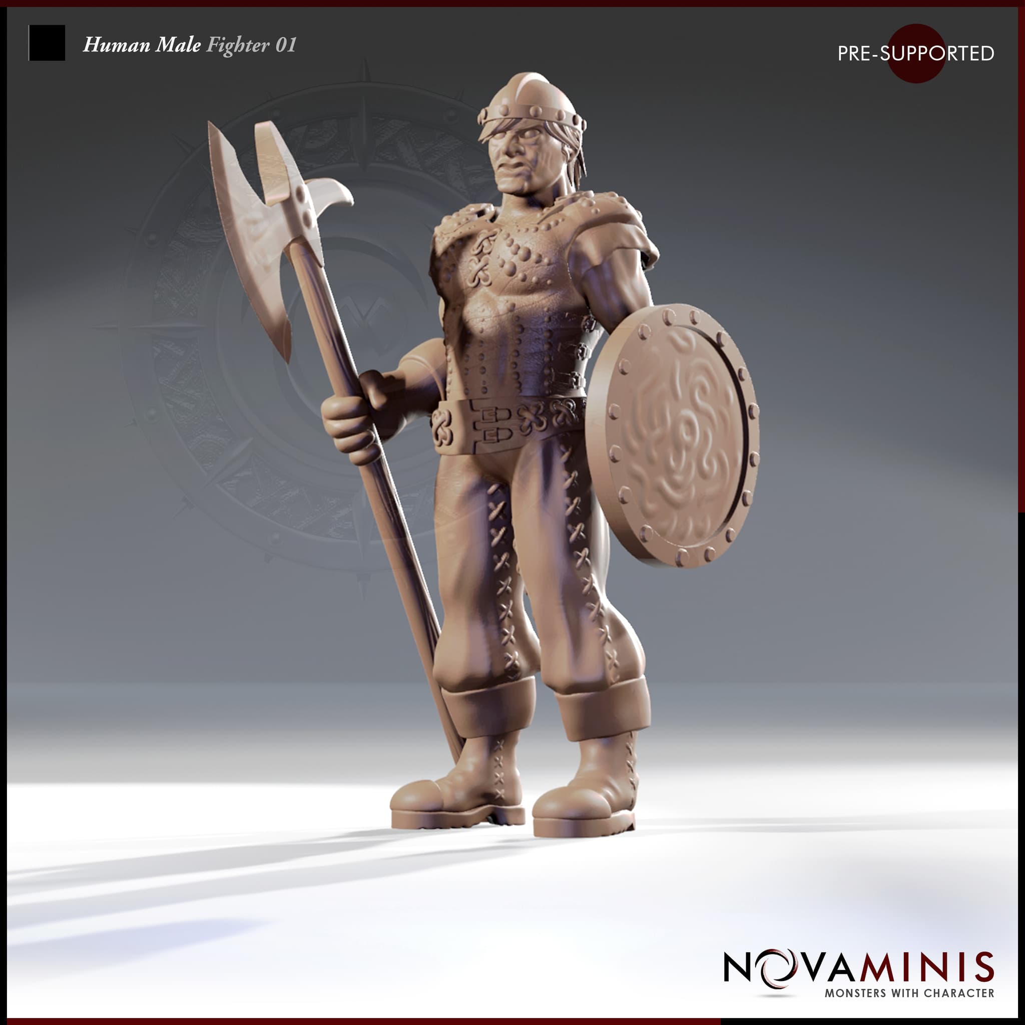 Human Male Fighter 01