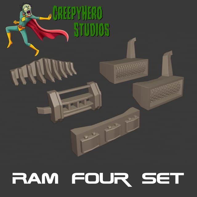 Gaslands Ram Four Set