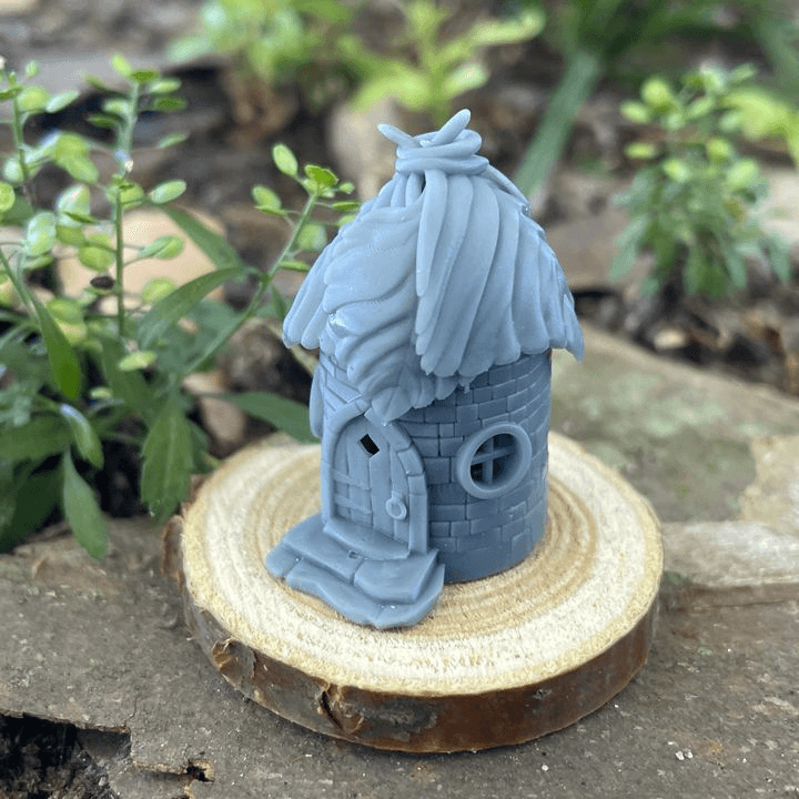 Leaf Fairy House