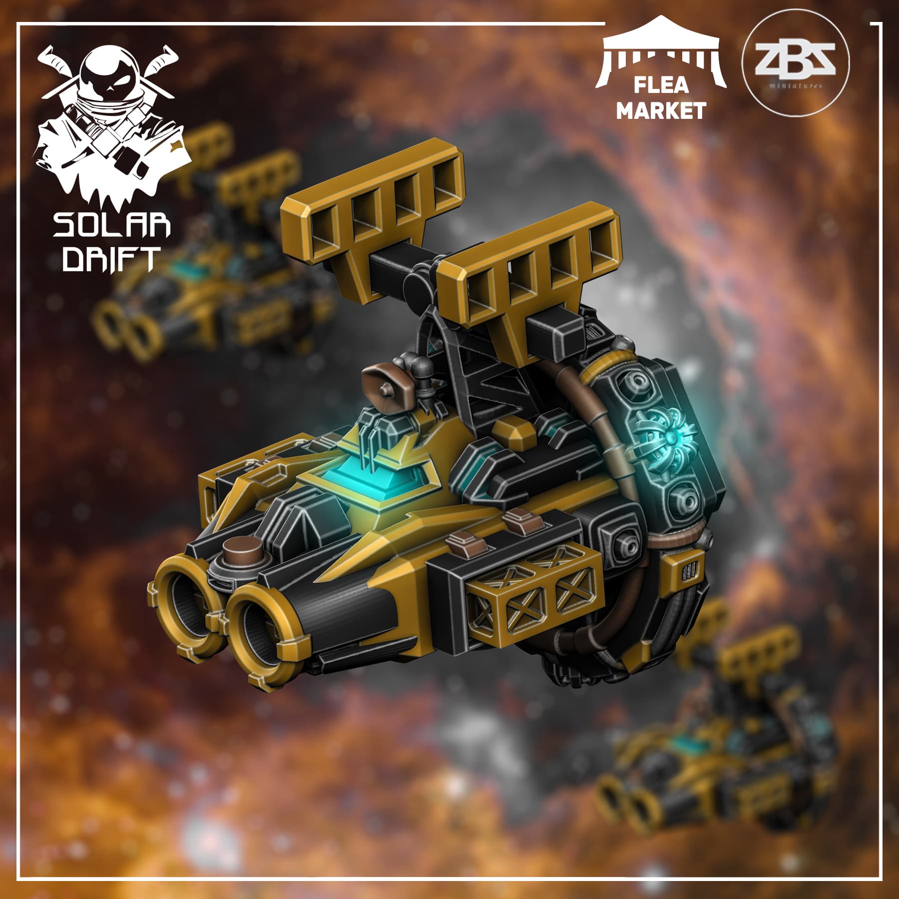 Solar Drifters - Salvagers Frigate (Solar Drift)