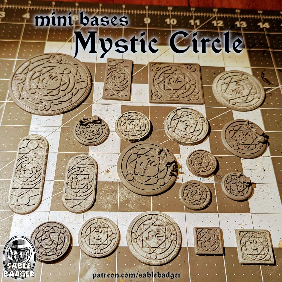Mini Bases - Mystic Circles