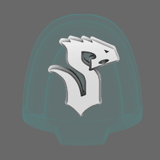 Void Serpents V10B Shoulder Symbols RIGHT