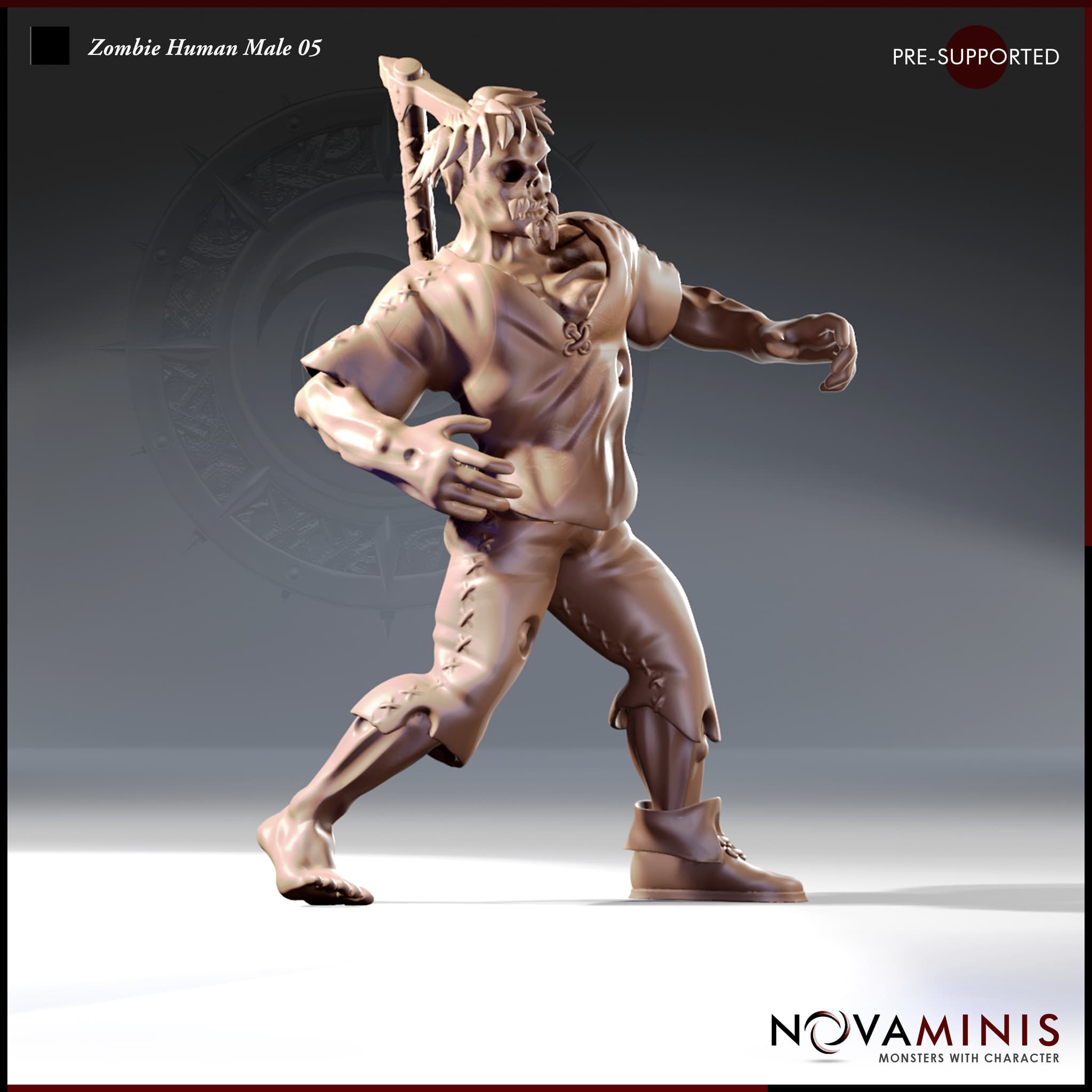 Zombie Human Male 05