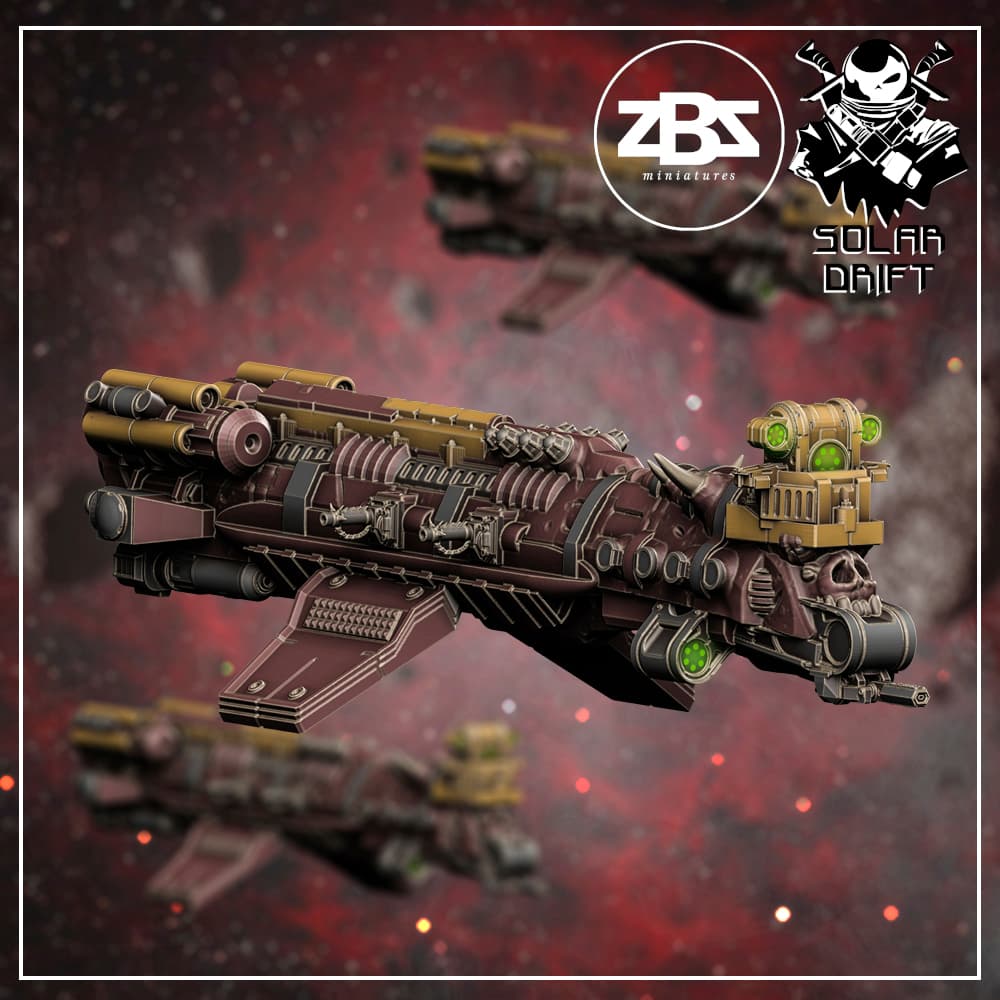 Cult Guard cruiser (Solar Drift)