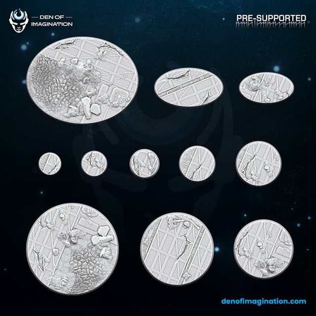 Khazaroth Mine Terrain Bases - Full Bundle