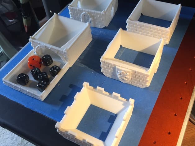Dice Tower - Modular Castle