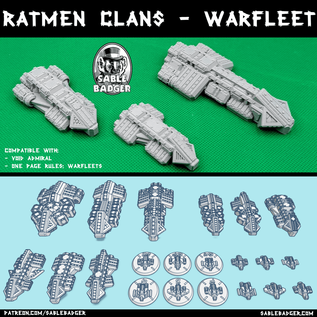 OPR Warfleets - Ratmen Clans