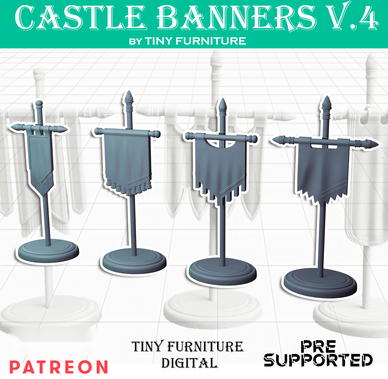 Castle Banners v.4