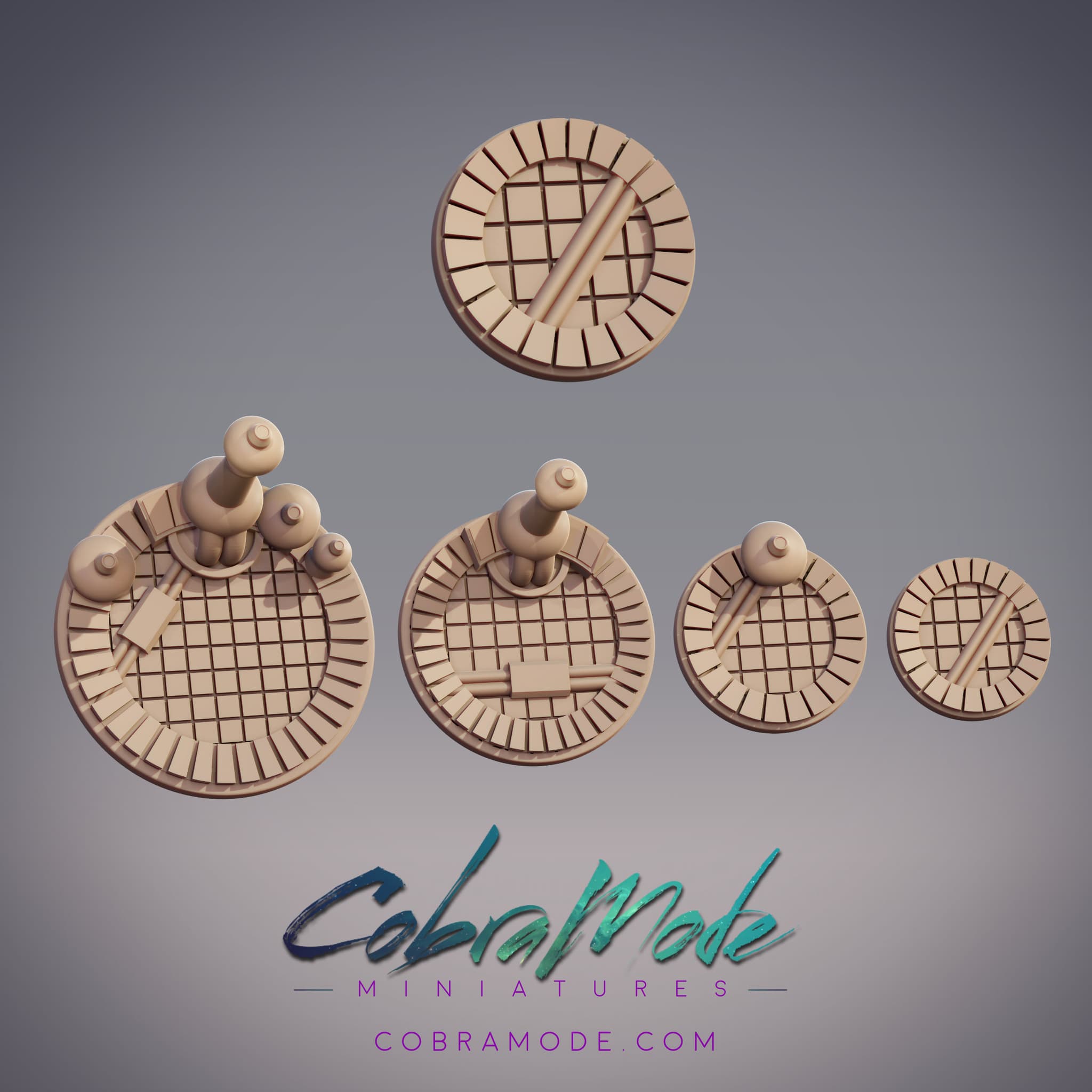 Gasworks Sewer Base Pack (4pcs)