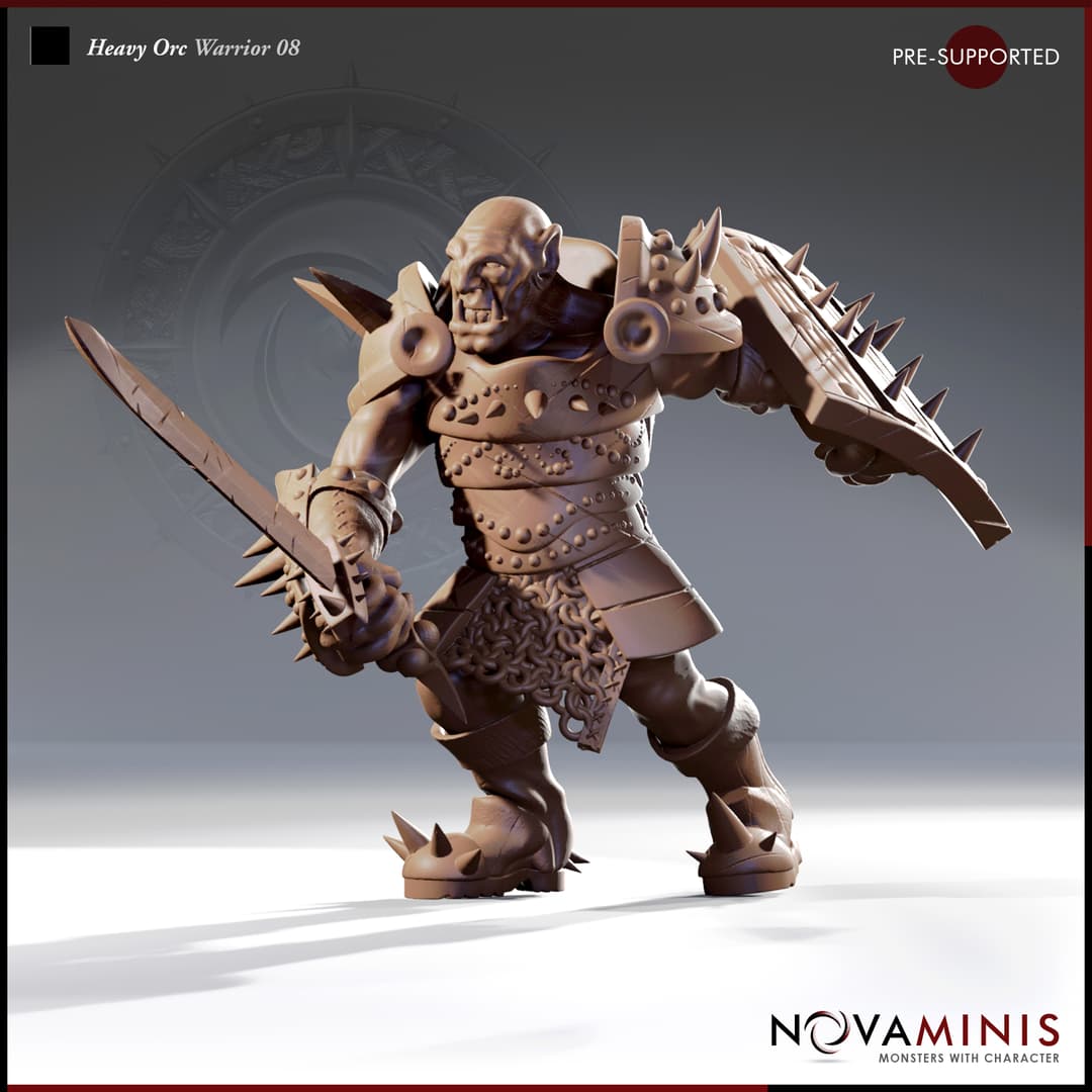 Heavy Orc Warrior 08
