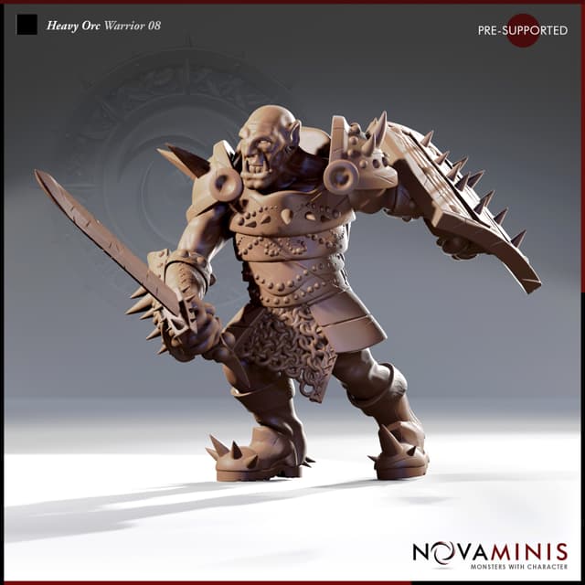 Heavy Orc Warrior 08