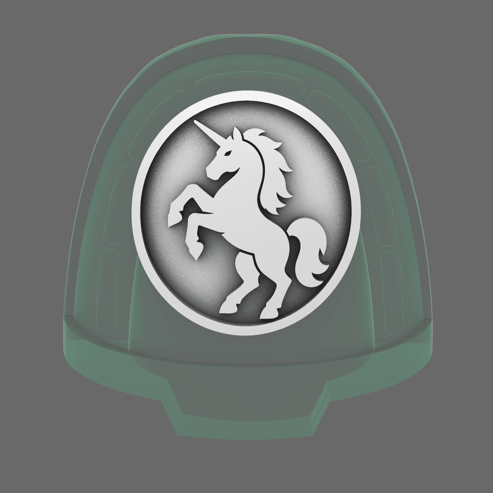 Galactic Knights V10B Shoulder Symbols LEFT