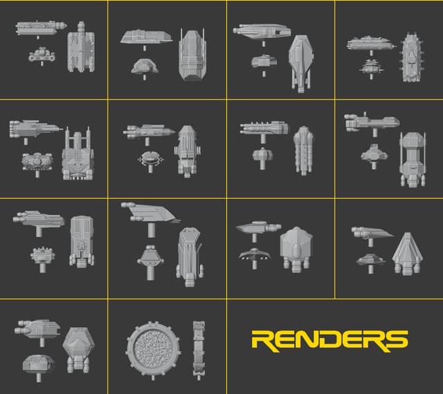 Starship Fleets Kickstarter Single Fleet
