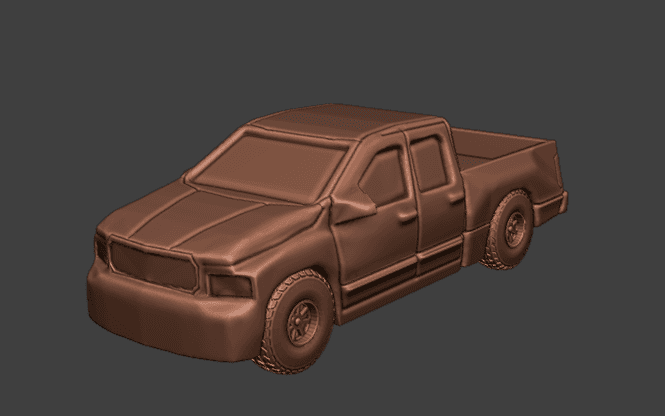Modern Pickup Truck