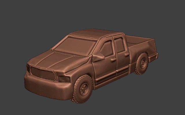 Modern Pickup Truck