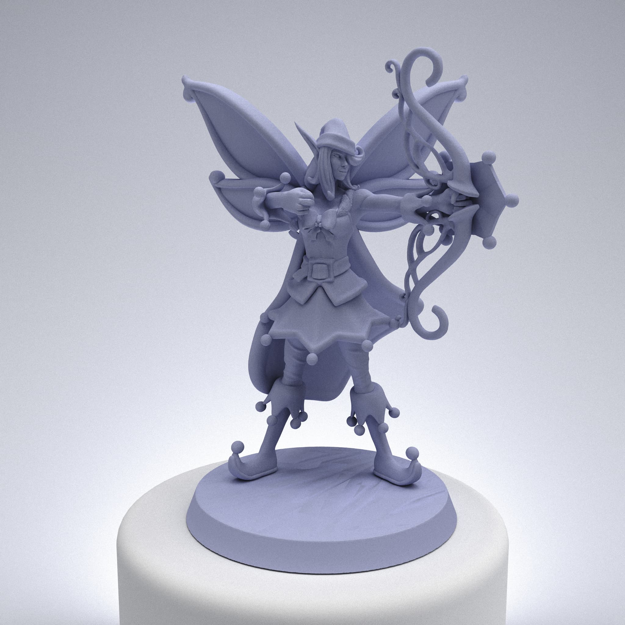 Christmas elf archer ( 2 Versions)