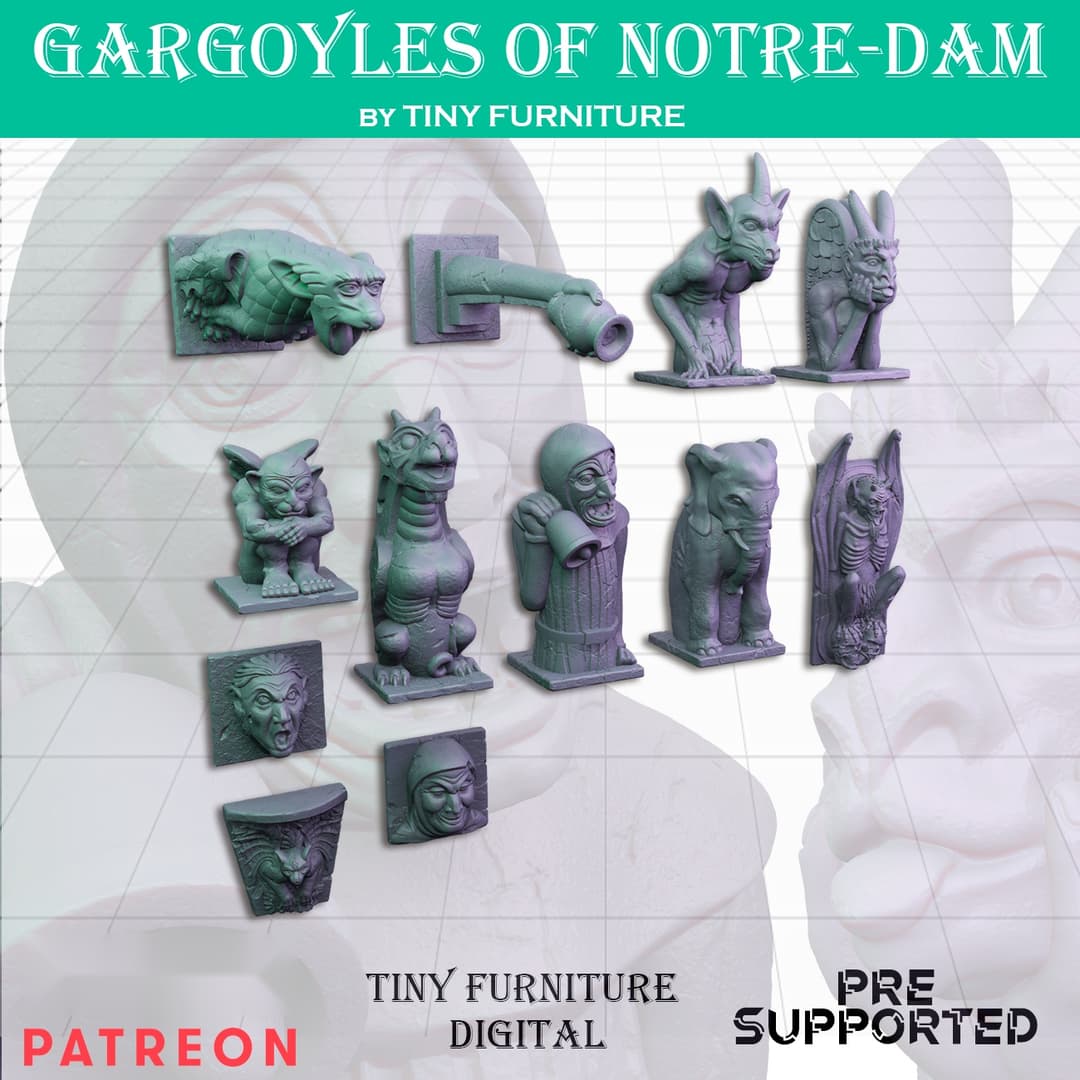 Gargoyles of Notre-Dam