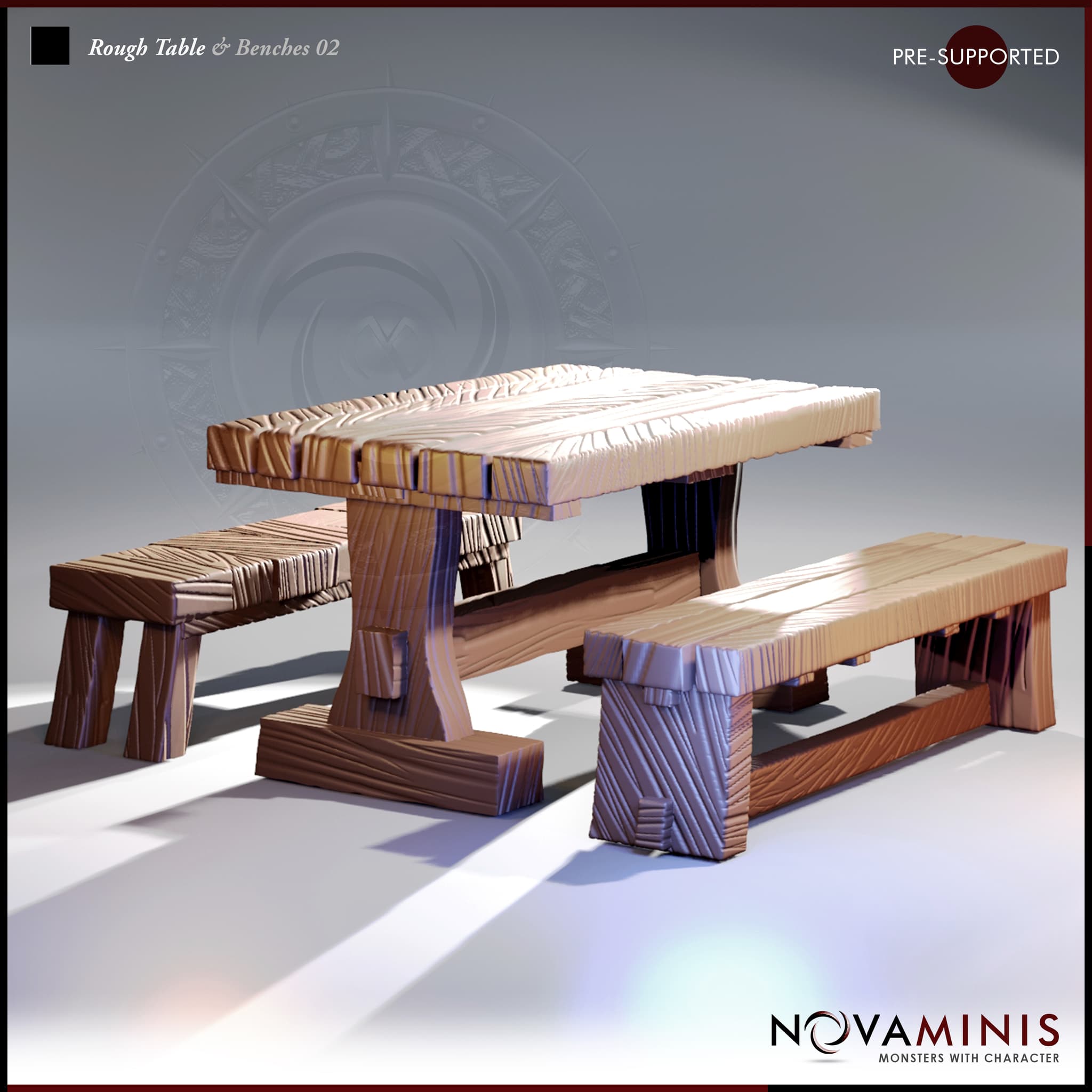 Rough Table & Benches 02