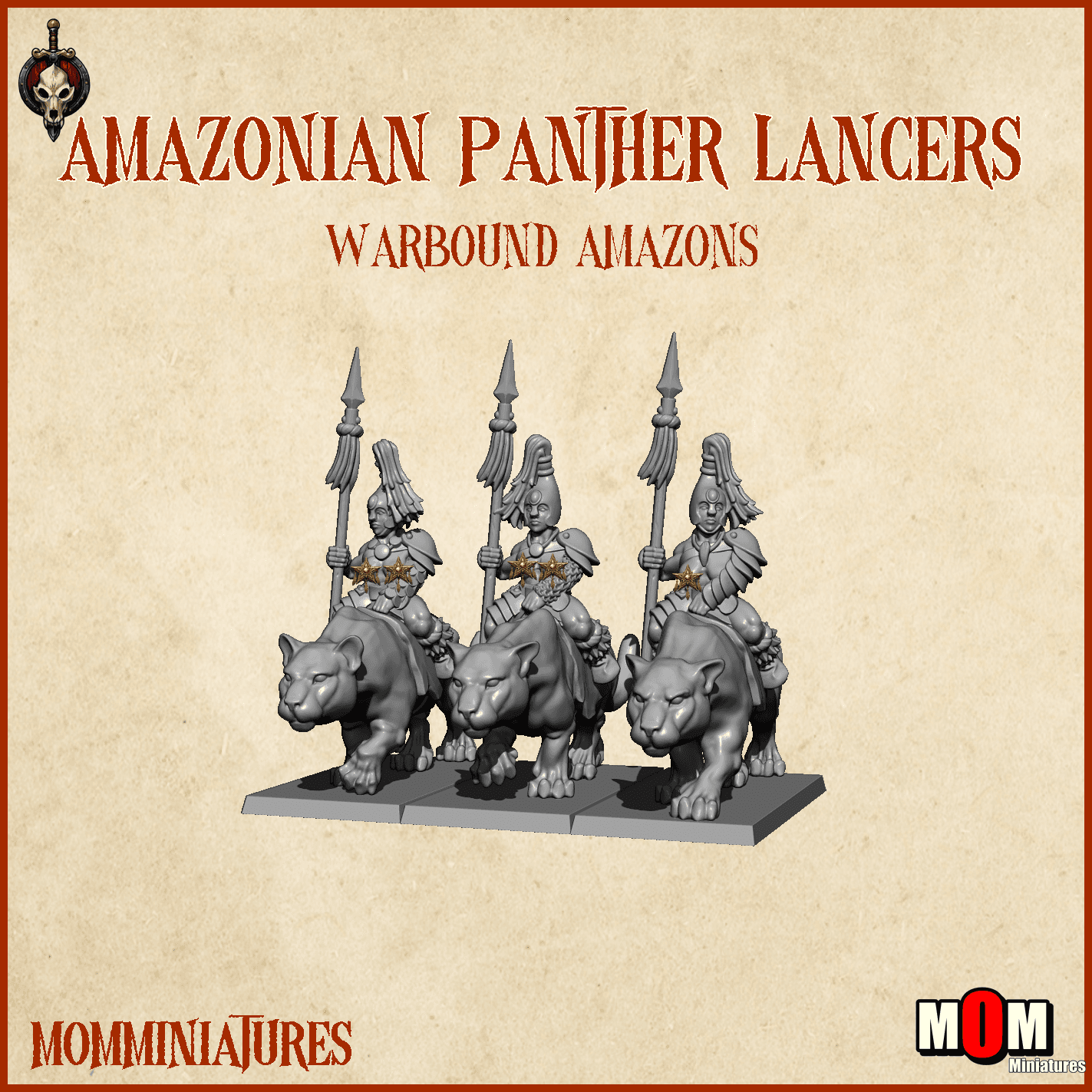 Amazonian Panther Lancers (Warbound Amazons)