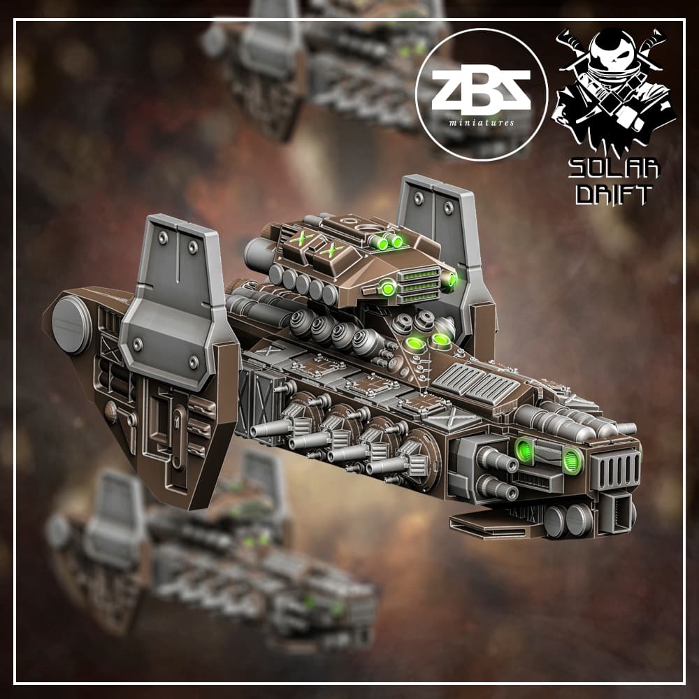 Pirate cruiser (Solar Drift)