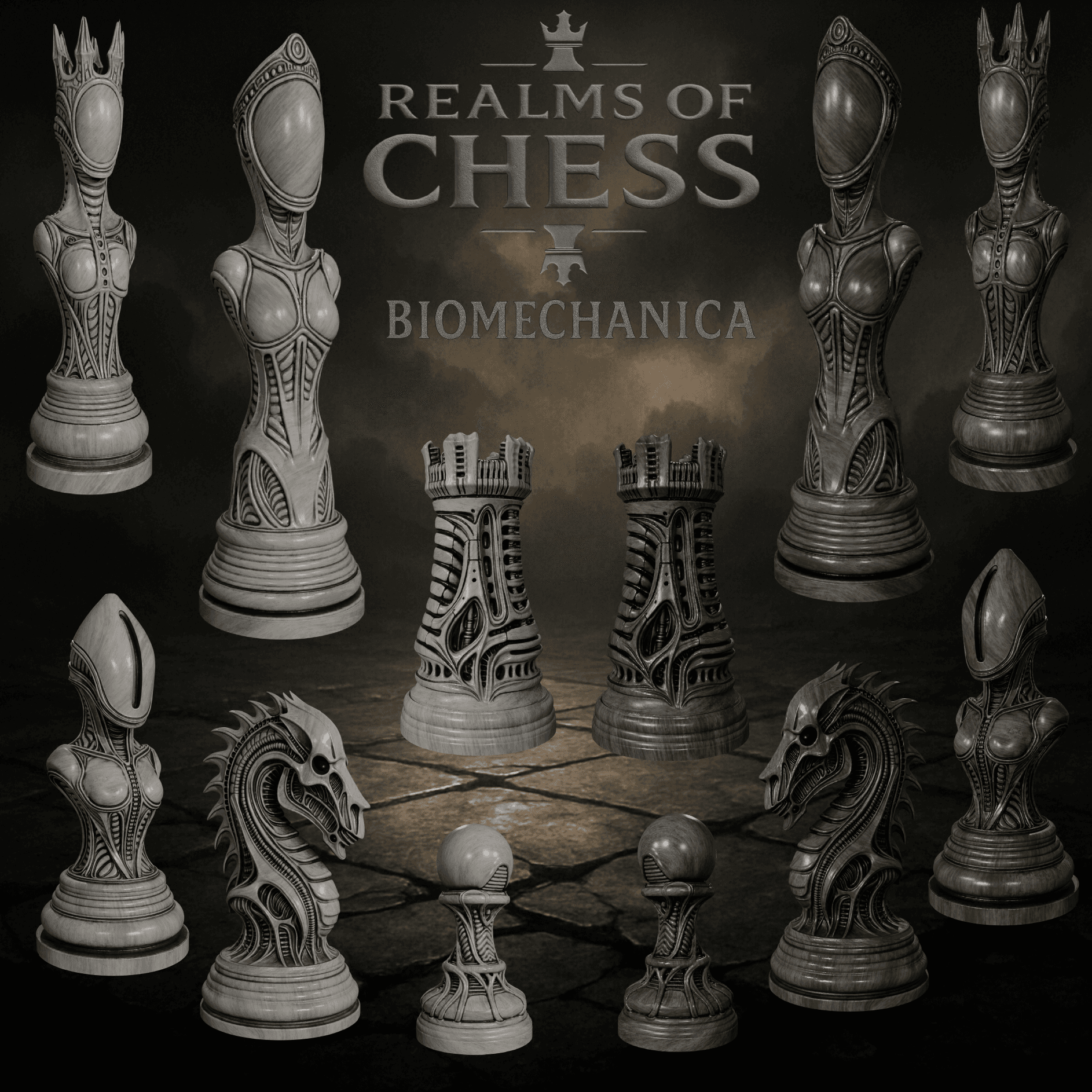 Realms of Chess: Biomechanica