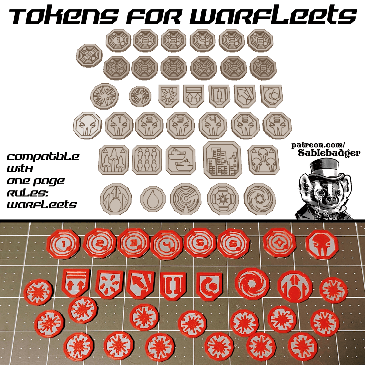 Game Token Project - OPR Warfleets