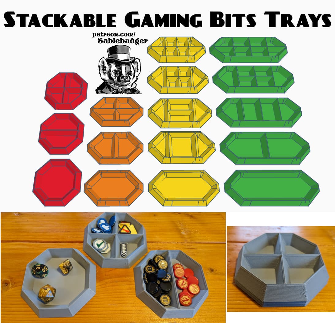 Gaming Bits Trays