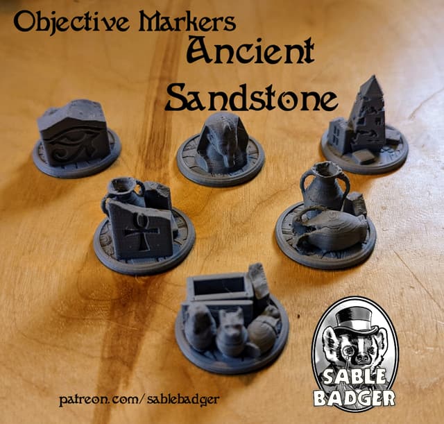 Objective Markers - Ancient Sandstone