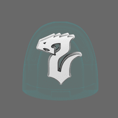 Void Serpents V10R Shoulder Symbols LEFT